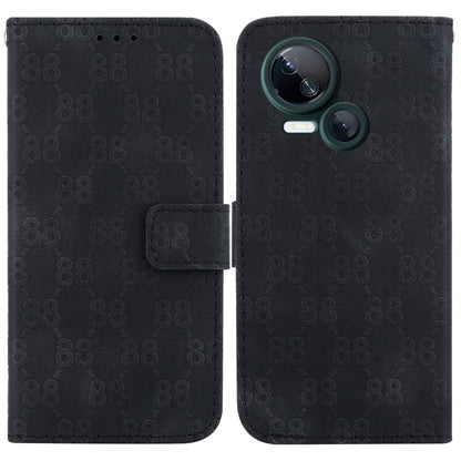 Double 8-shaped Embossed Leather Phone Case, For Tecno Pova 5 Pro, For Tecno Pova Neo 3, For Tecno Pova 5, For Tecno Camon 20 Premier 5G, For Tecno Camon 20 Pro 5G, For Tecno Camon 20 Pro 4G / Camon 20, For Tecno Spark 10 5G                            ...