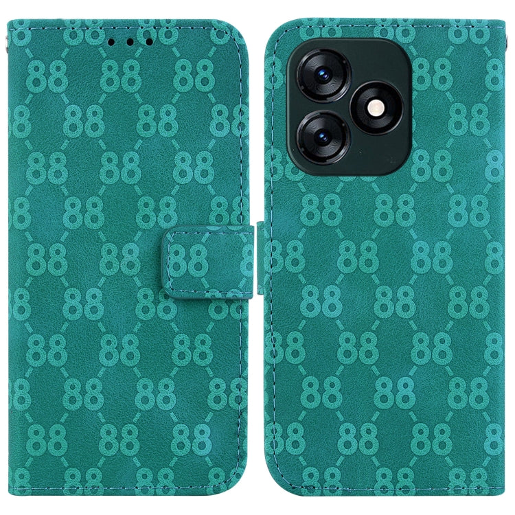 Double 8-shaped Embossed Leather Phone Case, For Tecno Pova 5 Pro, For Tecno Pova Neo 3, For Tecno Pova 5, For Tecno Camon 20 Premier 5G, For Tecno Camon 20 Pro 5G, For Tecno Camon 20 Pro 4G / Camon 20, For Tecno Spark 10 5G                            ...