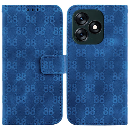 Double 8-shaped Embossed Leather Phone Case, For Tecno Pova 5 Pro, For Tecno Pova Neo 3, For Tecno Pova 5, For Tecno Camon 20 Premier 5G, For Tecno Camon 20 Pro 5G, For Tecno Camon 20 Pro 4G / Camon 20, For Tecno Spark 10 5G                            ...