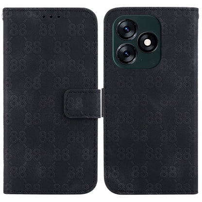 Double 8-shaped Embossed Leather Phone Case, For Tecno Pova 5 Pro, For Tecno Pova Neo 3, For Tecno Pova 5, For Tecno Camon 20 Premier 5G, For Tecno Camon 20 Pro 5G, For Tecno Camon 20 Pro 4G / Camon 20, For Tecno Spark 10 5G                            ...