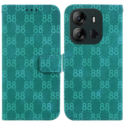 Double 8-shaped Embossed Leather Phone Case, For Tecno Pova 5 Pro, For Tecno Pova Neo 3, For Tecno Pova 5, For Tecno Camon 20 Premier 5G, For Tecno Camon 20 Pro 5G, For Tecno Camon 20 Pro 4G / Camon 20, For Tecno Spark 10 5G                            ...
