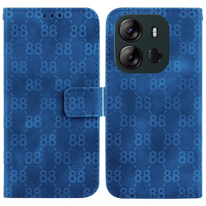 Double 8-shaped Embossed Leather Phone Case, For Tecno Pova 5 Pro, For Tecno Pova Neo 3, For Tecno Pova 5, For Tecno Camon 20 Premier 5G, For Tecno Camon 20 Pro 5G, For Tecno Camon 20 Pro 4G / Camon 20, For Tecno Spark 10 5G                            ...