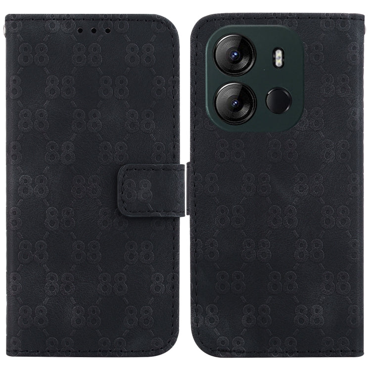 Double 8-shaped Embossed Leather Phone Case, For Tecno Pova 5 Pro, For Tecno Pova Neo 3, For Tecno Pova 5, For Tecno Camon 20 Premier 5G, For Tecno Camon 20 Pro 5G, For Tecno Camon 20 Pro 4G / Camon 20, For Tecno Spark 10 5G                            ...