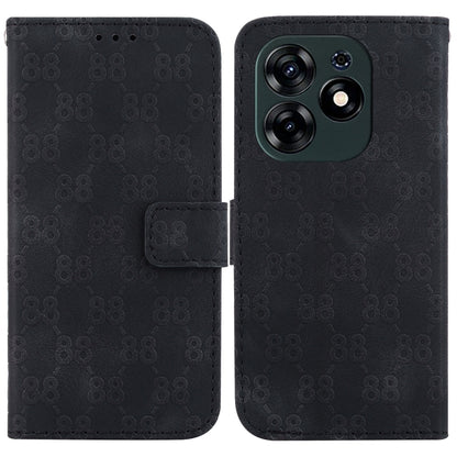Double 8-shaped Embossed Leather Phone Case, For Tecno Pova 5 Pro, For Tecno Pova Neo 3, For Tecno Pova 5, For Tecno Camon 20 Premier 5G, For Tecno Camon 20 Pro 5G, For Tecno Camon 20 Pro 4G / Camon 20, For Tecno Spark 10 5G                            ...