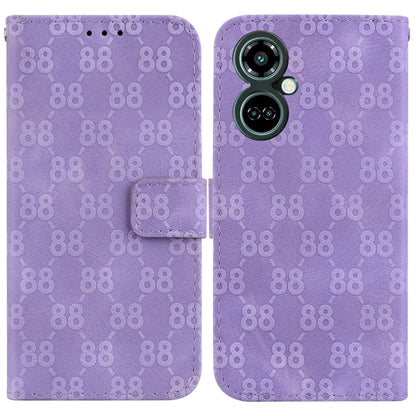 Double 8-shaped Embossed Leather Phone Case, For Tecno Pova 5 Pro, For Tecno Pova Neo 3, For Tecno Pova 5, For Tecno Camon 20 Premier 5G, For Tecno Camon 20 Pro 5G, For Tecno Camon 20 Pro 4G / Camon 20, For Tecno Spark 10 5G                            ...