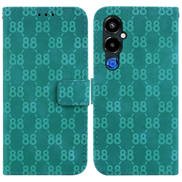Double 8-shaped Embossed Leather Phone Case, For Tecno Pova 5 Pro, For Tecno Pova Neo 3, For Tecno Pova 5, For Tecno Camon 20 Premier 5G, For Tecno Camon 20 Pro 5G, For Tecno Camon 20 Pro 4G / Camon 20, For Tecno Spark 10 5G                            ...