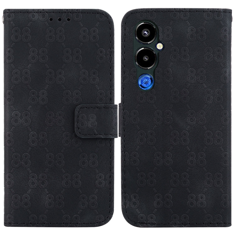 Double 8-shaped Embossed Leather Phone Case, For Tecno Pova 5 Pro, For Tecno Pova Neo 3, For Tecno Pova 5, For Tecno Camon 20 Premier 5G, For Tecno Camon 20 Pro 5G, For Tecno Camon 20 Pro 4G / Camon 20, For Tecno Spark 10 5G                            ...