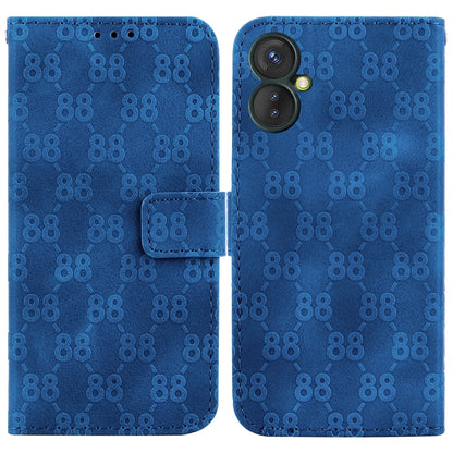 Double 8-shaped Embossed Leather Phone Case, For Tecno Pova 5 Pro, For Tecno Pova Neo 3, For Tecno Pova 5, For Tecno Camon 20 Premier 5G, For Tecno Camon 20 Pro 5G, For Tecno Camon 20 Pro 4G / Camon 20, For Tecno Spark 10 5G                            ...