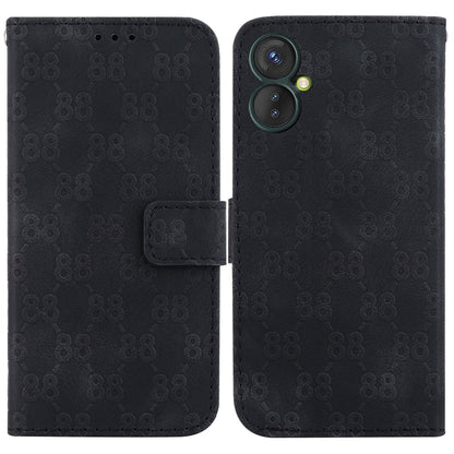 Double 8-shaped Embossed Leather Phone Case, For Tecno Pova 5 Pro, For Tecno Pova Neo 3, For Tecno Pova 5, For Tecno Camon 20 Premier 5G, For Tecno Camon 20 Pro 5G, For Tecno Camon 20 Pro 4G / Camon 20, For Tecno Spark 10 5G                            ...