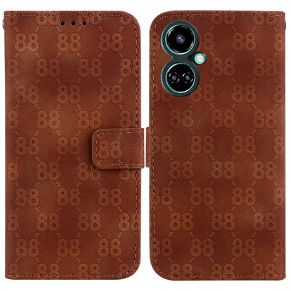 Double 8-shaped Embossed Leather Phone Case, For Tecno Camon 19, For Tecno Camon 19 Neo, For Tecno Pova 3 / LE7, For Tecno Camon 18i, For Tecno Spark Go 2022 / Spark 8C, For Tecno Spark 8 Pro, For Tecno Pova Neo / LE6, For Tecno Pop 5 LTE / BD4        ...