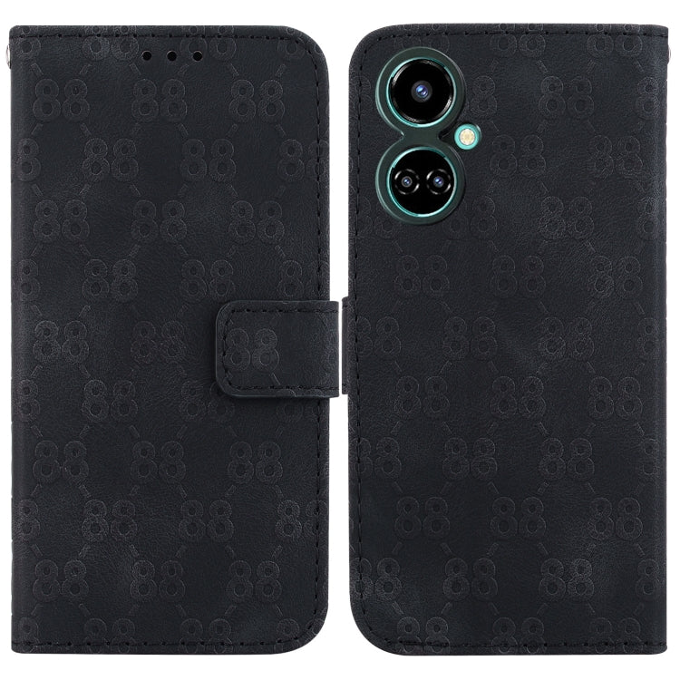 Double 8-shaped Embossed Leather Phone Case, For Tecno Camon 19, For Tecno Camon 19 Neo, For Tecno Pova 3 / LE7, For Tecno Camon 18i, For Tecno Spark Go 2022 / Spark 8C, For Tecno Spark 8 Pro, For Tecno Pova Neo / LE6, For Tecno Pop 5 LTE / BD4        ...