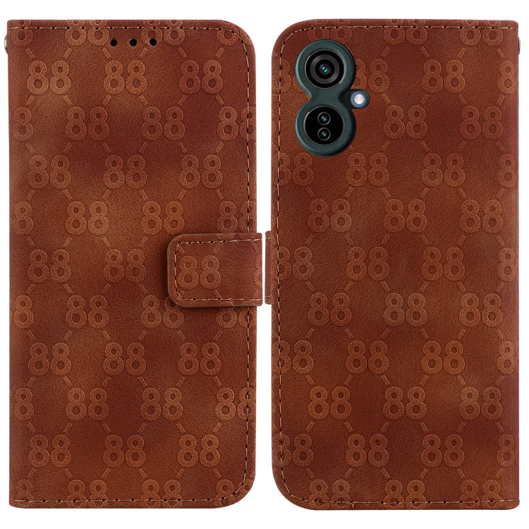 Double 8-shaped Embossed Leather Phone Case, For Tecno Camon 19, For Tecno Camon 19 Neo, For Tecno Pova 3 / LE7, For Tecno Camon 18i, For Tecno Spark Go 2022 / Spark 8C, For Tecno Spark 8 Pro, For Tecno Pova Neo / LE6, For Tecno Pop 5 LTE / BD4        ...