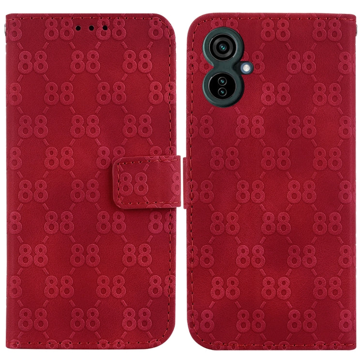 Double 8-shaped Embossed Leather Phone Case, For Tecno Camon 19, For Tecno Camon 19 Neo, For Tecno Pova 3 / LE7, For Tecno Camon 18i, For Tecno Spark Go 2022 / Spark 8C, For Tecno Spark 8 Pro, For Tecno Pova Neo / LE6, For Tecno Pop 5 LTE / BD4        ...