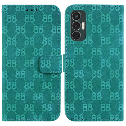 Double 8-shaped Embossed Leather Phone Case, For Tecno Camon 19, For Tecno Camon 19 Neo, For Tecno Pova 3 / LE7, For Tecno Camon 18i, For Tecno Spark Go 2022 / Spark 8C, For Tecno Spark 8 Pro, For Tecno Pova Neo / LE6, For Tecno Pop 5 LTE / BD4        ...