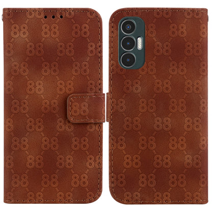 Double 8-shaped Embossed Leather Phone Case, For Tecno Camon 19, For Tecno Camon 19 Neo, For Tecno Pova 3 / LE7, For Tecno Camon 18i, For Tecno Spark Go 2022 / Spark 8C, For Tecno Spark 8 Pro, For Tecno Pova Neo / LE6, For Tecno Pop 5 LTE / BD4        ...
