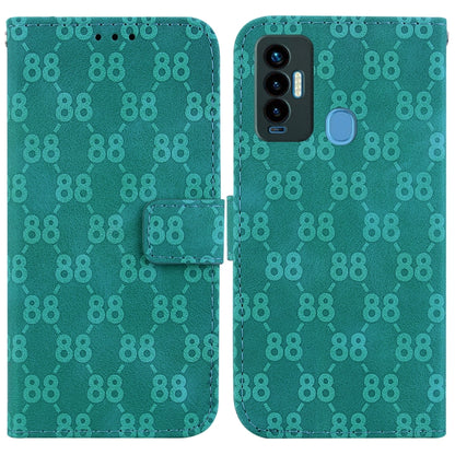 Double 8-shaped Embossed Leather Phone Case, For Tecno Camon 19, For Tecno Camon 19 Neo, For Tecno Pova 3 / LE7, For Tecno Camon 18i, For Tecno Spark Go 2022 / Spark 8C, For Tecno Spark 8 Pro, For Tecno Pova Neo / LE6, For Tecno Pop 5 LTE / BD4        ...