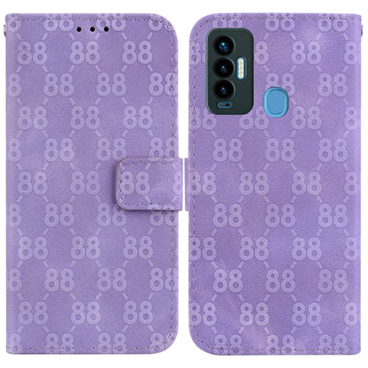 Double 8-shaped Embossed Leather Phone Case, For Tecno Camon 19, For Tecno Camon 19 Neo, For Tecno Pova 3 / LE7, For Tecno Camon 18i, For Tecno Spark Go 2022 / Spark 8C, For Tecno Spark 8 Pro, For Tecno Pova Neo / LE6, For Tecno Pop 5 LTE / BD4        ...