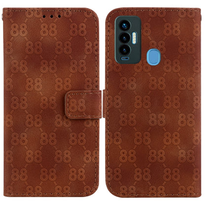 Double 8-shaped Embossed Leather Phone Case, For Tecno Camon 19, For Tecno Camon 19 Neo, For Tecno Pova 3 / LE7, For Tecno Camon 18i, For Tecno Spark Go 2022 / Spark 8C, For Tecno Spark 8 Pro, For Tecno Pova Neo / LE6, For Tecno Pop 5 LTE / BD4        ...