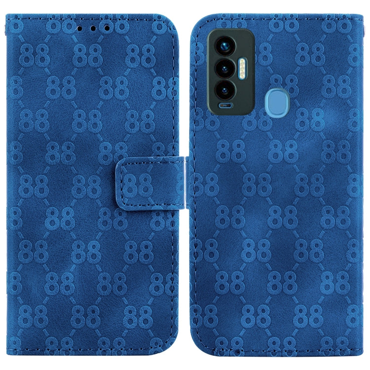 Double 8-shaped Embossed Leather Phone Case, For Tecno Camon 19, For Tecno Camon 19 Neo, For Tecno Pova 3 / LE7, For Tecno Camon 18i, For Tecno Spark Go 2022 / Spark 8C, For Tecno Spark 8 Pro, For Tecno Pova Neo / LE6, For Tecno Pop 5 LTE / BD4        ...