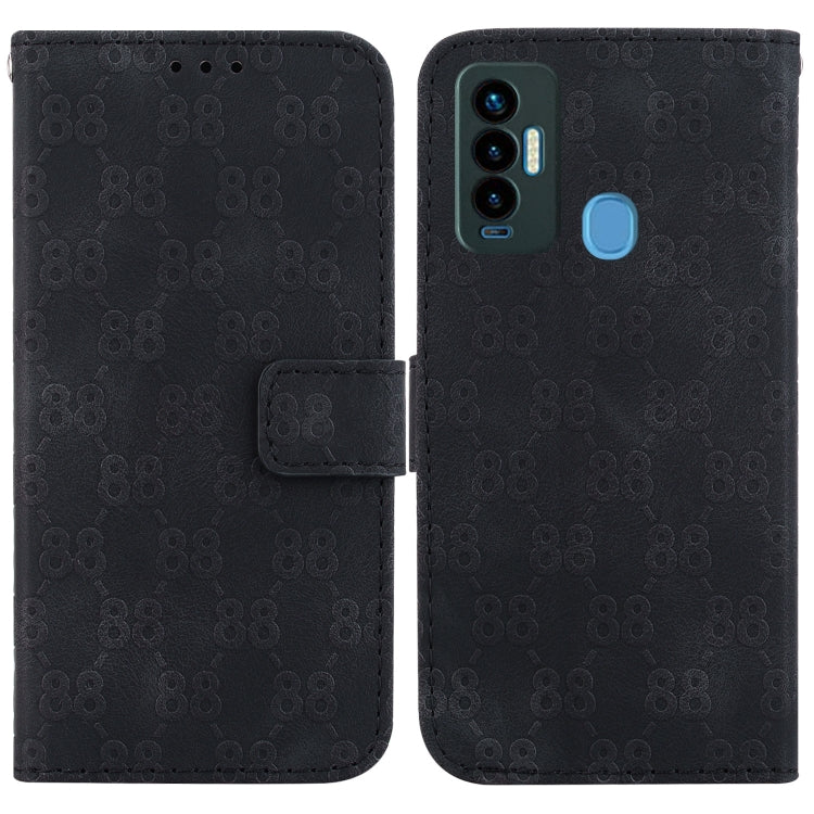Double 8-shaped Embossed Leather Phone Case, For Tecno Camon 19, For Tecno Camon 19 Neo, For Tecno Pova 3 / LE7, For Tecno Camon 18i, For Tecno Spark Go 2022 / Spark 8C, For Tecno Spark 8 Pro, For Tecno Pova Neo / LE6, For Tecno Pop 5 LTE / BD4        ...