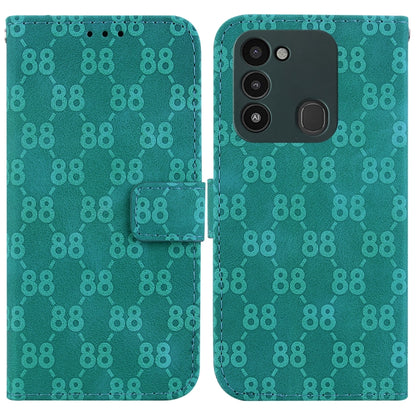 Double 8-shaped Embossed Leather Phone Case, For Tecno Camon 19, For Tecno Camon 19 Neo, For Tecno Pova 3 / LE7, For Tecno Camon 18i, For Tecno Spark Go 2022 / Spark 8C, For Tecno Spark 8 Pro, For Tecno Pova Neo / LE6, For Tecno Pop 5 LTE / BD4        ...