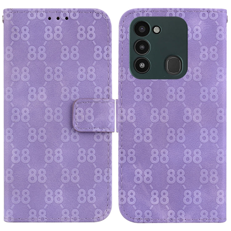 Double 8-shaped Embossed Leather Phone Case, For Tecno Camon 19, For Tecno Camon 19 Neo, For Tecno Pova 3 / LE7, For Tecno Camon 18i, For Tecno Spark Go 2022 / Spark 8C, For Tecno Spark 8 Pro, For Tecno Pova Neo / LE6, For Tecno Pop 5 LTE / BD4        ...