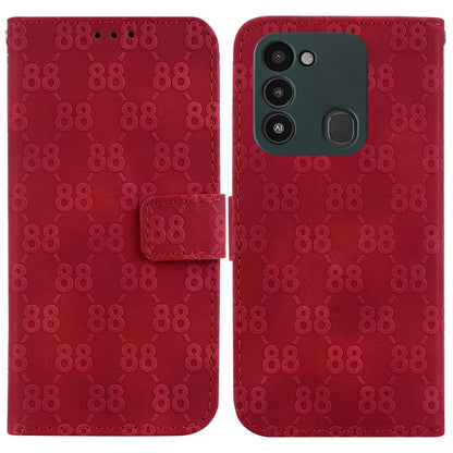 Double 8-shaped Embossed Leather Phone Case, For Tecno Camon 19, For Tecno Camon 19 Neo, For Tecno Pova 3 / LE7, For Tecno Camon 18i, For Tecno Spark Go 2022 / Spark 8C, For Tecno Spark 8 Pro, For Tecno Pova Neo / LE6, For Tecno Pop 5 LTE / BD4        ...