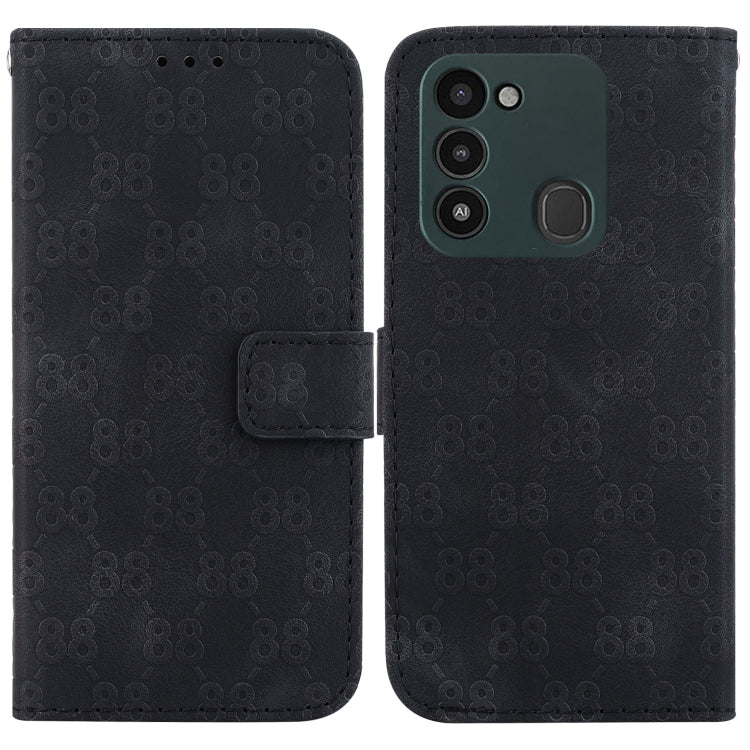 Double 8-shaped Embossed Leather Phone Case, For Tecno Camon 19, For Tecno Camon 19 Neo, For Tecno Pova 3 / LE7, For Tecno Camon 18i, For Tecno Spark Go 2022 / Spark 8C, For Tecno Spark 8 Pro, For Tecno Pova Neo / LE6, For Tecno Pop 5 LTE / BD4        ...