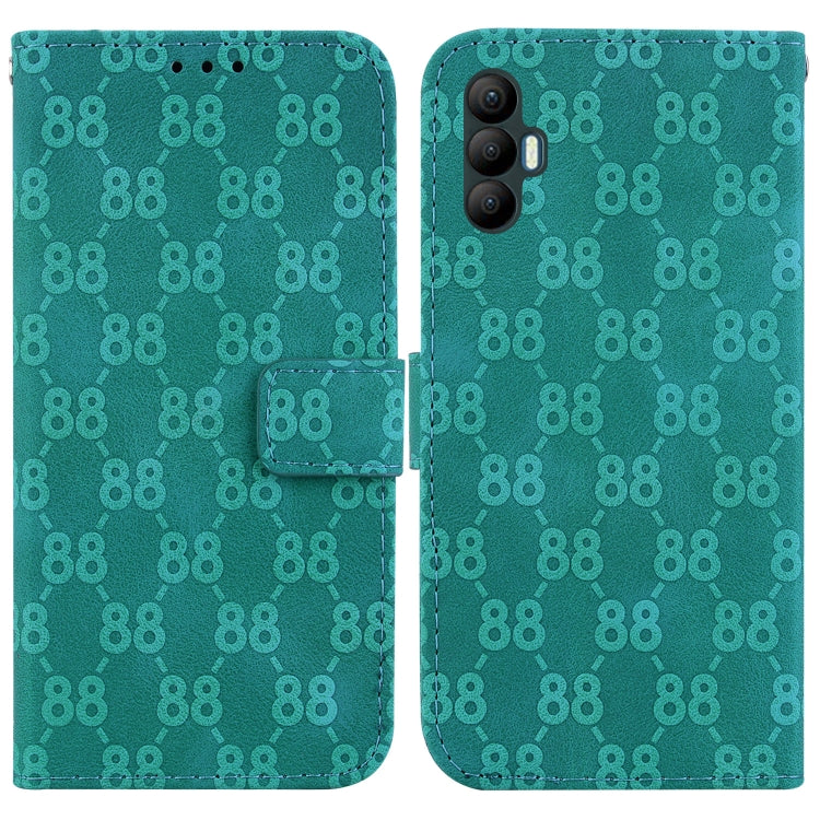 Double 8-shaped Embossed Leather Phone Case, For Tecno Camon 19, For Tecno Camon 19 Neo, For Tecno Pova 3 / LE7, For Tecno Camon 18i, For Tecno Spark Go 2022 / Spark 8C, For Tecno Spark 8 Pro, For Tecno Pova Neo / LE6, For Tecno Pop 5 LTE / BD4        ...