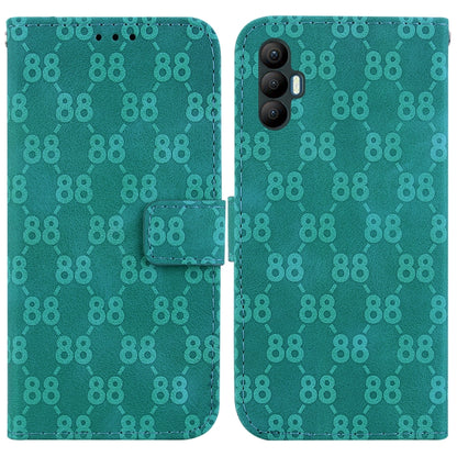 Double 8-shaped Embossed Leather Phone Case, For Tecno Camon 19, For Tecno Camon 19 Neo, For Tecno Pova 3 / LE7, For Tecno Camon 18i, For Tecno Spark Go 2022 / Spark 8C, For Tecno Spark 8 Pro, For Tecno Pova Neo / LE6, For Tecno Pop 5 LTE / BD4        ...