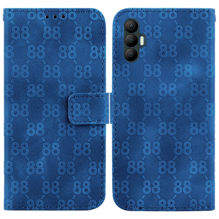 Double 8-shaped Embossed Leather Phone Case, For Tecno Camon 19, For Tecno Camon 19 Neo, For Tecno Pova 3 / LE7, For Tecno Camon 18i, For Tecno Spark Go 2022 / Spark 8C, For Tecno Spark 8 Pro, For Tecno Pova Neo / LE6, For Tecno Pop 5 LTE / BD4        ...