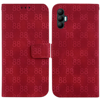 Double 8-shaped Embossed Leather Phone Case, For Tecno Camon 19, For Tecno Camon 19 Neo, For Tecno Pova 3 / LE7, For Tecno Camon 18i, For Tecno Spark Go 2022 / Spark 8C, For Tecno Spark 8 Pro, For Tecno Pova Neo / LE6, For Tecno Pop 5 LTE / BD4        ...