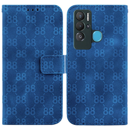Double 8-shaped Embossed Leather Phone Case, For Tecno Camon 19, For Tecno Camon 19 Neo, For Tecno Pova 3 / LE7, For Tecno Camon 18i, For Tecno Spark Go 2022 / Spark 8C, For Tecno Spark 8 Pro, For Tecno Pova Neo / LE6, For Tecno Pop 5 LTE / BD4        ...