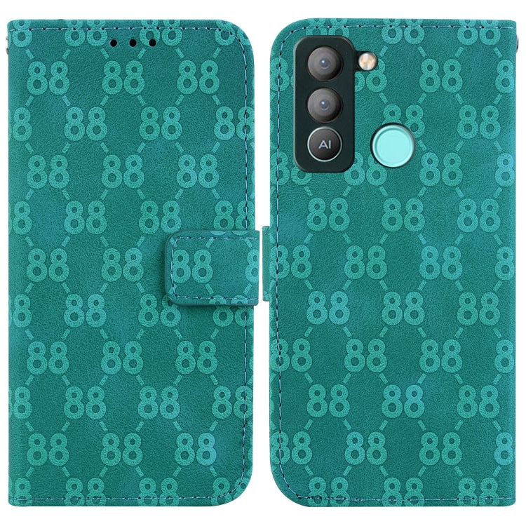 Double 8-shaped Embossed Leather Phone Case, For Tecno Camon 19, For Tecno Camon 19 Neo, For Tecno Pova 3 / LE7, For Tecno Camon 18i, For Tecno Spark Go 2022 / Spark 8C, For Tecno Spark 8 Pro, For Tecno Pova Neo / LE6, For Tecno Pop 5 LTE / BD4        ...
