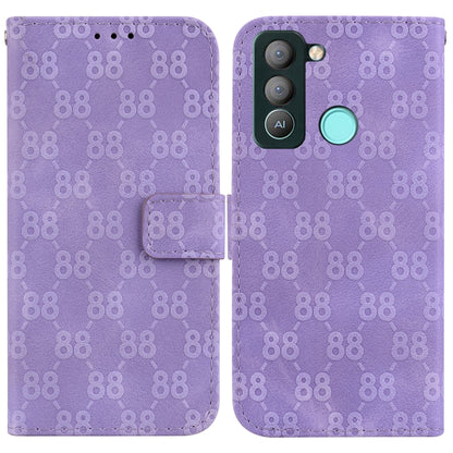 Double 8-shaped Embossed Leather Phone Case, For Tecno Camon 19, For Tecno Camon 19 Neo, For Tecno Pova 3 / LE7, For Tecno Camon 18i, For Tecno Spark Go 2022 / Spark 8C, For Tecno Spark 8 Pro, For Tecno Pova Neo / LE6, For Tecno Pop 5 LTE / BD4        ...