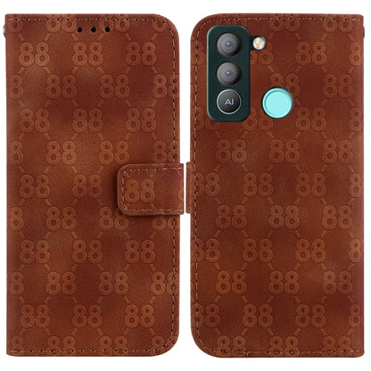 Double 8-shaped Embossed Leather Phone Case, For Tecno Camon 19, For Tecno Camon 19 Neo, For Tecno Pova 3 / LE7, For Tecno Camon 18i, For Tecno Spark Go 2022 / Spark 8C, For Tecno Spark 8 Pro, For Tecno Pova Neo / LE6, For Tecno Pop 5 LTE / BD4        ...