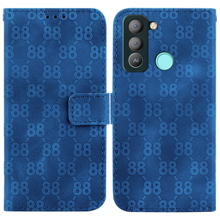 Double 8-shaped Embossed Leather Phone Case, For Tecno Camon 19, For Tecno Camon 19 Neo, For Tecno Pova 3 / LE7, For Tecno Camon 18i, For Tecno Spark Go 2022 / Spark 8C, For Tecno Spark 8 Pro, For Tecno Pova Neo / LE6, For Tecno Pop 5 LTE / BD4        ...