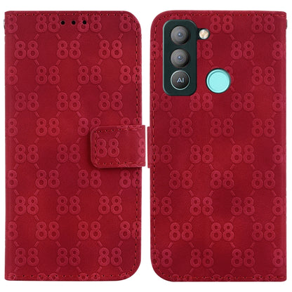Double 8-shaped Embossed Leather Phone Case, For Tecno Camon 19, For Tecno Camon 19 Neo, For Tecno Pova 3 / LE7, For Tecno Camon 18i, For Tecno Spark Go 2022 / Spark 8C, For Tecno Spark 8 Pro, For Tecno Pova Neo / LE6, For Tecno Pop 5 LTE / BD4        ...