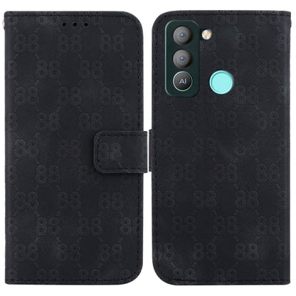 Double 8-shaped Embossed Leather Phone Case, For Tecno Camon 19, For Tecno Camon 19 Neo, For Tecno Pova 3 / LE7, For Tecno Camon 18i, For Tecno Spark Go 2022 / Spark 8C, For Tecno Spark 8 Pro, For Tecno Pova Neo / LE6, For Tecno Pop 5 LTE / BD4        ...
