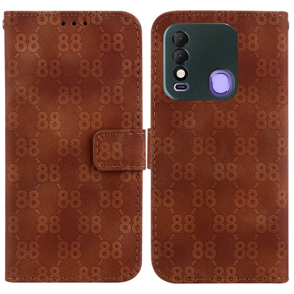 Double 8-shaped Embossed Leather Phone Case, For Tecno Camon 19, For Tecno Camon 19 Neo, For Tecno Pova 3 / LE7, For Tecno Camon 18i, For Tecno Spark Go 2022 / Spark 8C, For Tecno Spark 8 Pro, For Tecno Pova Neo / LE6, For Tecno Pop 5 LTE / BD4        ...