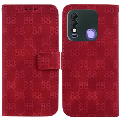 Double 8-shaped Embossed Leather Phone Case, For Tecno Camon 19, For Tecno Camon 19 Neo, For Tecno Pova 3 / LE7, For Tecno Camon 18i, For Tecno Spark Go 2022 / Spark 8C, For Tecno Spark 8 Pro, For Tecno Pova Neo / LE6, For Tecno Pop 5 LTE / BD4        ...