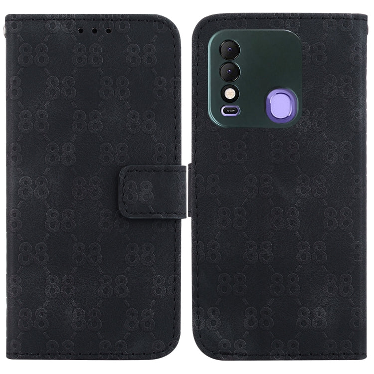Double 8-shaped Embossed Leather Phone Case, For Tecno Camon 19, For Tecno Camon 19 Neo, For Tecno Pova 3 / LE7, For Tecno Camon 18i, For Tecno Spark Go 2022 / Spark 8C, For Tecno Spark 8 Pro, For Tecno Pova Neo / LE6, For Tecno Pop 5 LTE / BD4        ...