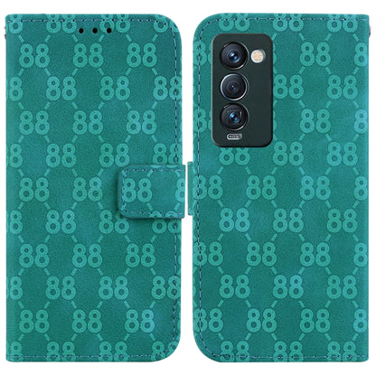 Double 8-shaped Embossed Leather Phone Case, For Tecno Camon 19, For Tecno Camon 19 Neo, For Tecno Pova 3 / LE7, For Tecno Camon 18i, For Tecno Spark Go 2022 / Spark 8C, For Tecno Spark 8 Pro, For Tecno Pova Neo / LE6, For Tecno Pop 5 LTE / BD4        ...