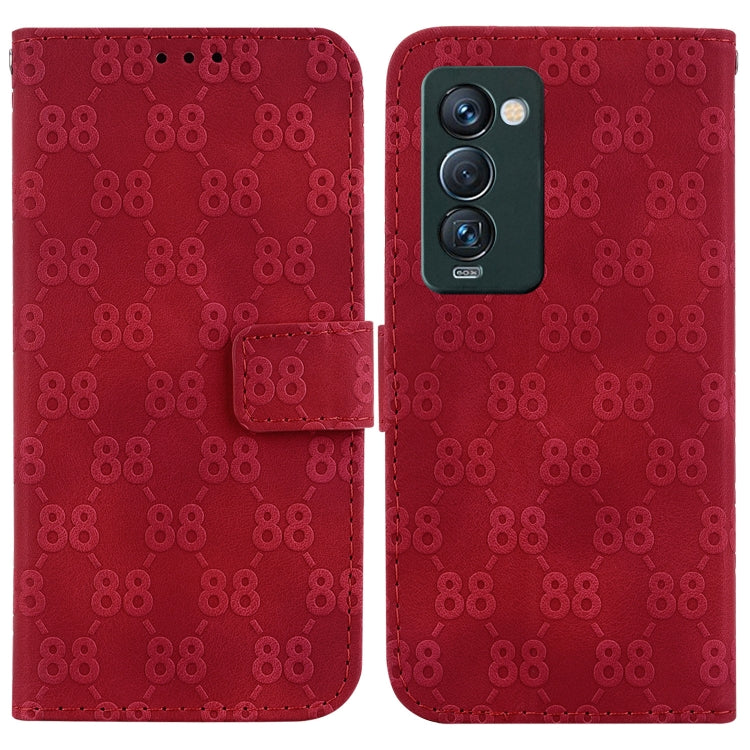 Double 8-shaped Embossed Leather Phone Case, For Tecno Camon 19, For Tecno Camon 19 Neo, For Tecno Pova 3 / LE7, For Tecno Camon 18i, For Tecno Spark Go 2022 / Spark 8C, For Tecno Spark 8 Pro, For Tecno Pova Neo / LE6, For Tecno Pop 5 LTE / BD4        ...