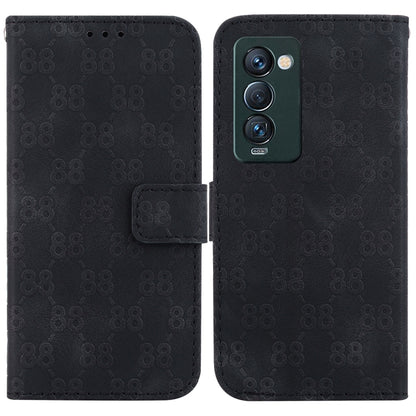 Double 8-shaped Embossed Leather Phone Case, For Tecno Camon 19, For Tecno Camon 19 Neo, For Tecno Pova 3 / LE7, For Tecno Camon 18i, For Tecno Spark Go 2022 / Spark 8C, For Tecno Spark 8 Pro, For Tecno Pova Neo / LE6, For Tecno Pop 5 LTE / BD4        ...