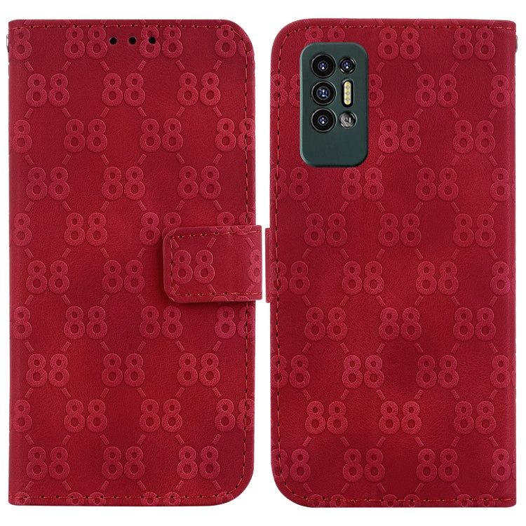 Double 8-shaped Embossed Leather Phone Case, For Tecno Camon 19, For Tecno Camon 19 Neo, For Tecno Pova 3 / LE7, For Tecno Camon 18i, For Tecno Spark Go 2022 / Spark 8C, For Tecno Spark 8 Pro, For Tecno Pova Neo / LE6, For Tecno Pop 5 LTE / BD4        ...