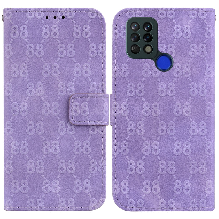Double 8-shaped Embossed Leather Phone Case, For Tecno Camon 19, For Tecno Camon 19 Neo, For Tecno Pova 3 / LE7, For Tecno Camon 18i, For Tecno Spark Go 2022 / Spark 8C, For Tecno Spark 8 Pro, For Tecno Pova Neo / LE6, For Tecno Pop 5 LTE / BD4        ...