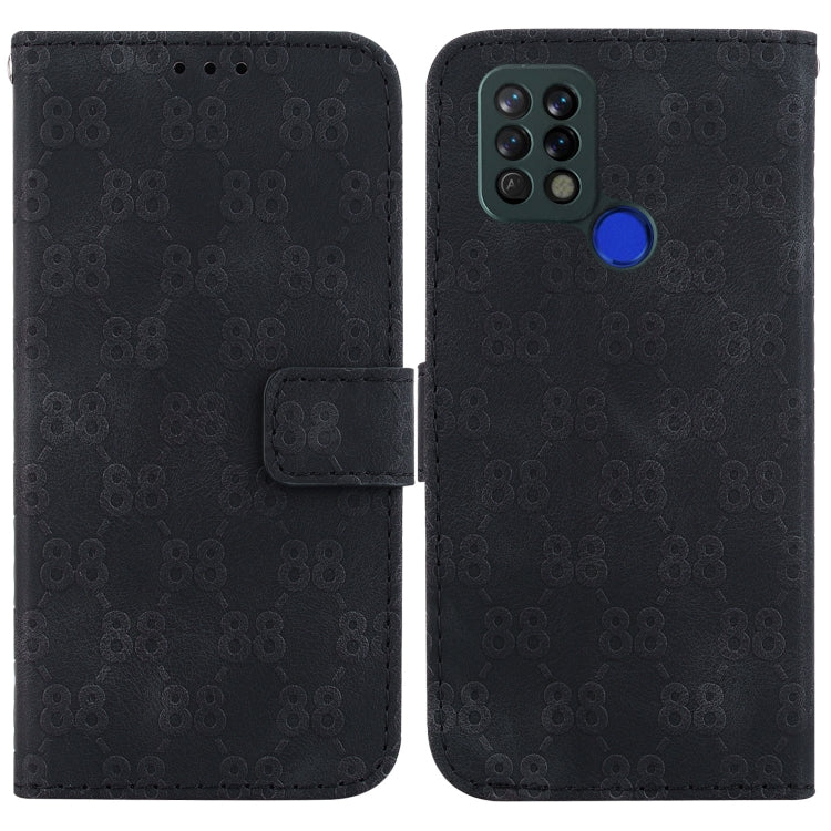 Double 8-shaped Embossed Leather Phone Case, For Tecno Camon 19, For Tecno Camon 19 Neo, For Tecno Pova 3 / LE7, For Tecno Camon 18i, For Tecno Spark Go 2022 / Spark 8C, For Tecno Spark 8 Pro, For Tecno Pova Neo / LE6, For Tecno Pop 5 LTE / BD4        ...