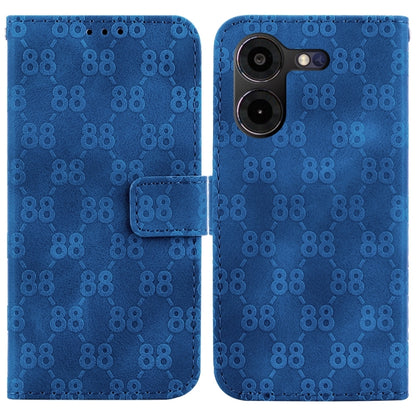 Double 8-shaped Embossed Leather Phone Case, For Tecno Pova 5 Pro, For Tecno Pova Neo 3, For Tecno Pova 5, For Tecno Camon 20 Premier 5G, For Tecno Camon 20 Pro 5G, For Tecno Camon 20 Pro 4G / Camon 20, For Tecno Spark 10 5G                            ...