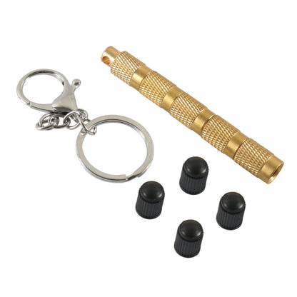 Offroad Vehicles 4 in 1 Brass Tire Deflation Tool Tire Exhaust Valve with Valve Core, A6633